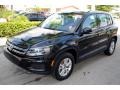 Deep Black Metallic - Tiguan S Photo No. 4
