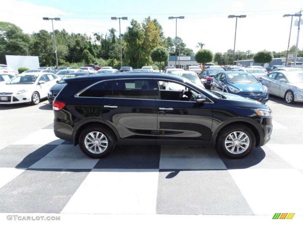 2016 Sorento LX - Ebony Black / Satin Black photo #3