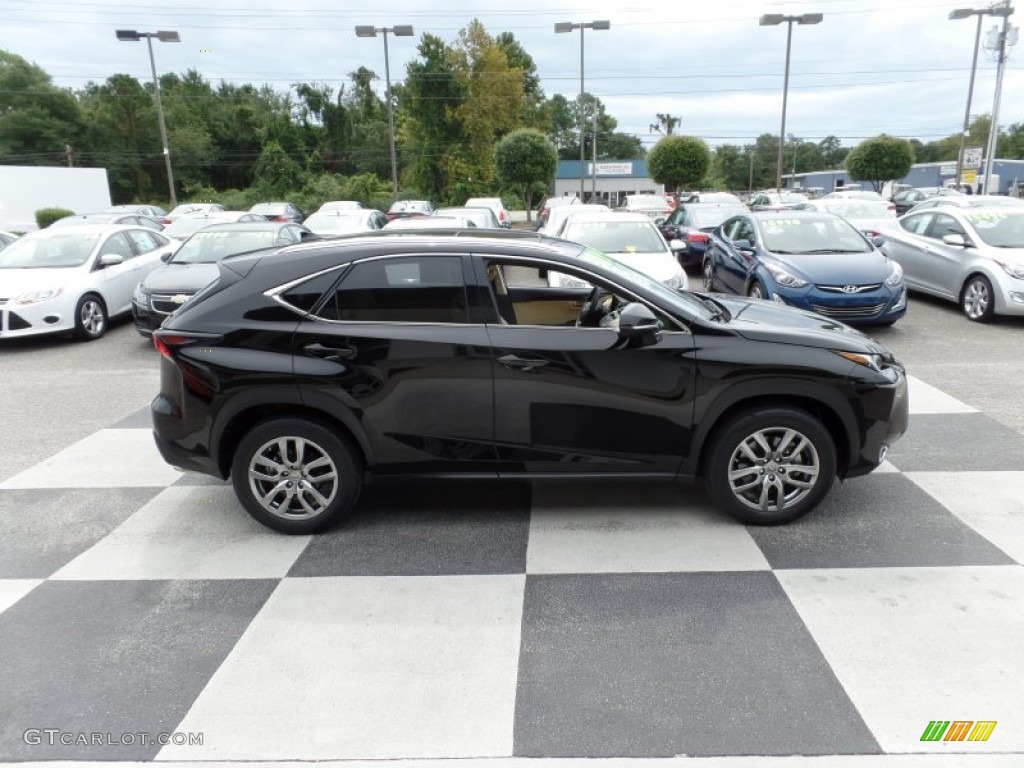 Obsidian Black 2015 Lexus NX 200t AWD Exterior Photo #107232788