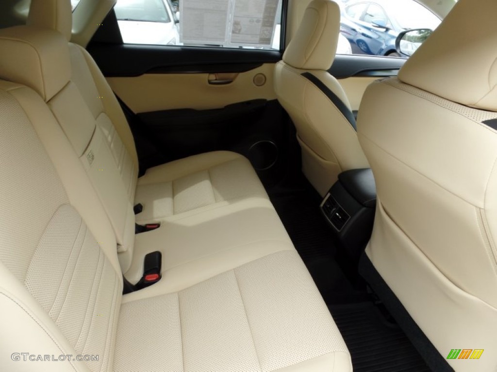 2015 Lexus NX 200t AWD Rear Seat Photo #107233046
