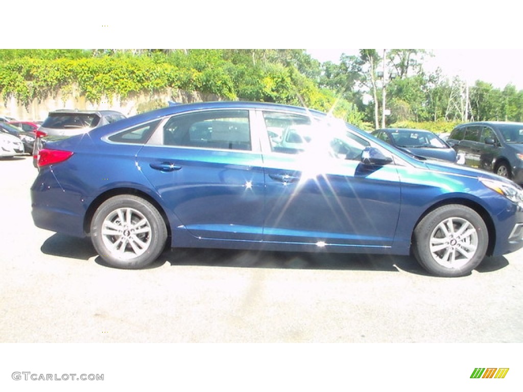 Lakeside Blue 2016 Hyundai Sonata SE Exterior Photo #107233589