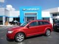 Inferno Red Crystal Pearl Coat 2010 Dodge Journey SXT AWD Exterior