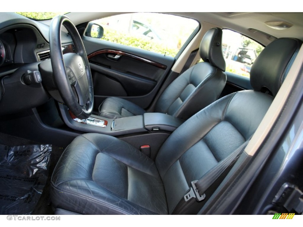 Anthracite Black Interior 2007 Volvo S80 3.2 Photo #107234846