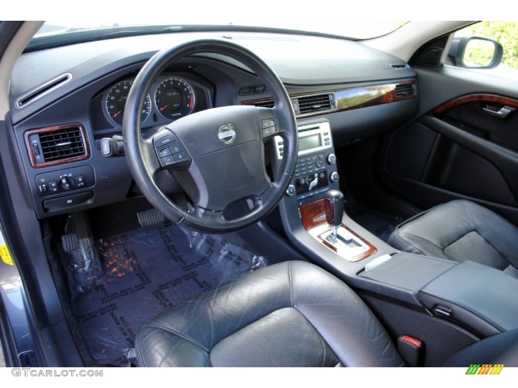 Anthracite Black Interior 2007 Volvo S80 3.2 Photo #107234882
