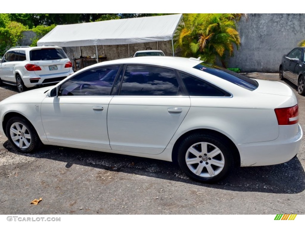 2005 A6 3.2 quattro Sedan - Arctic White / Platinum photo #15