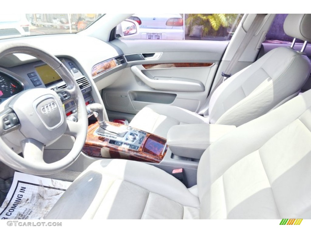 2005 A6 3.2 quattro Sedan - Arctic White / Platinum photo #18