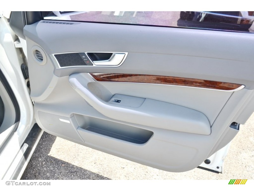 2005 A6 3.2 quattro Sedan - Arctic White / Platinum photo #33