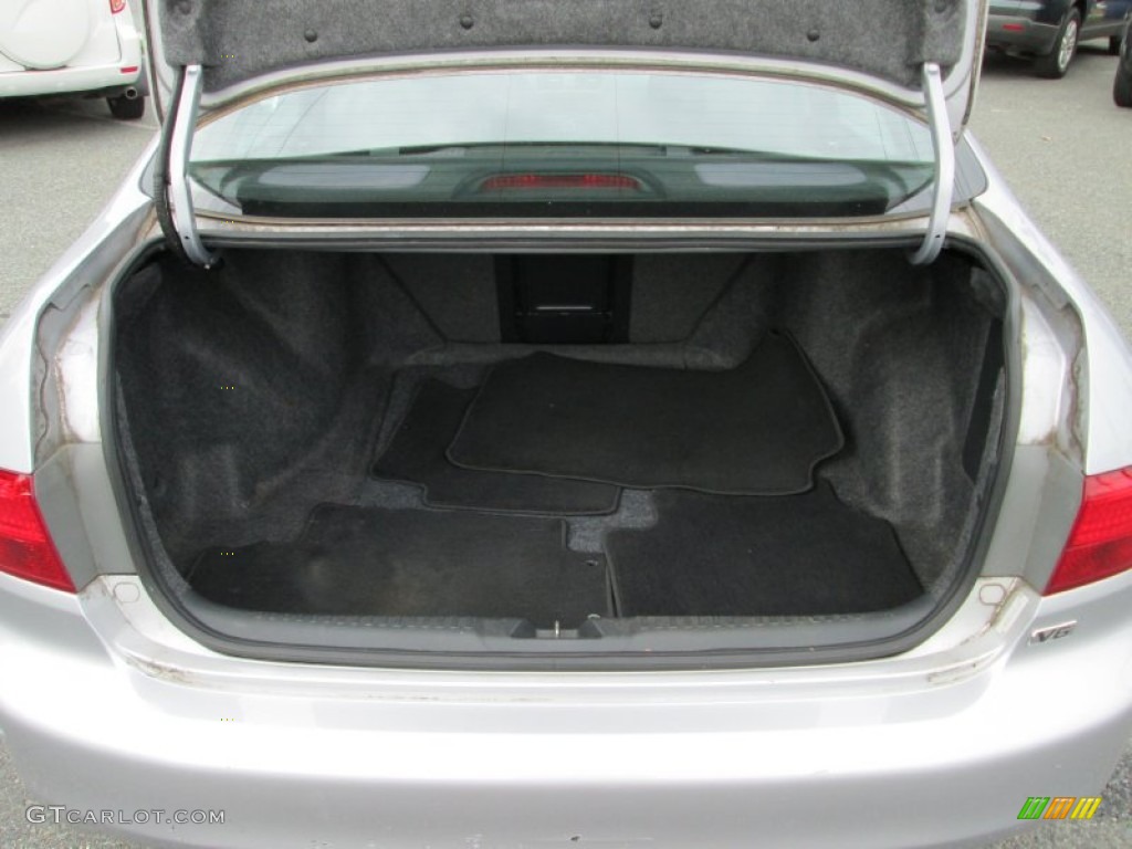 2005 Accord LX V6 Sedan - Satin Silver Metallic / Black photo #19