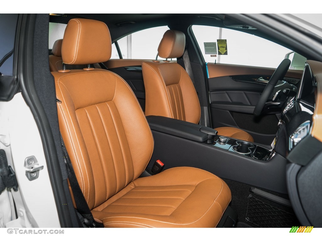 Saddle Brown/Black Interior 2016 Mercedes-Benz CLS 400 Coupe Photo #107237033