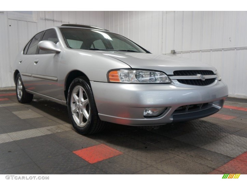 2001 Altima SE - Platinum Metallic / Dusk photo #5