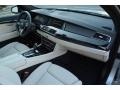 2015 BMW 5 Series Ivory White/Black Interior Interior Photo