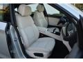 2015 BMW 5 Series Ivory White/Black Interior Front Seat Photo
