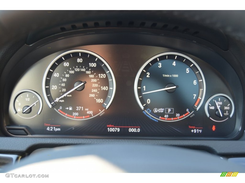 2015 BMW 5 Series 535i xDrive Gran Turismo Gauges Photo #107239562