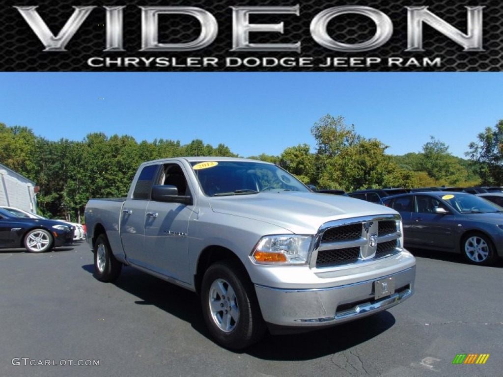 Bright Silver Metallic Dodge Ram 1500