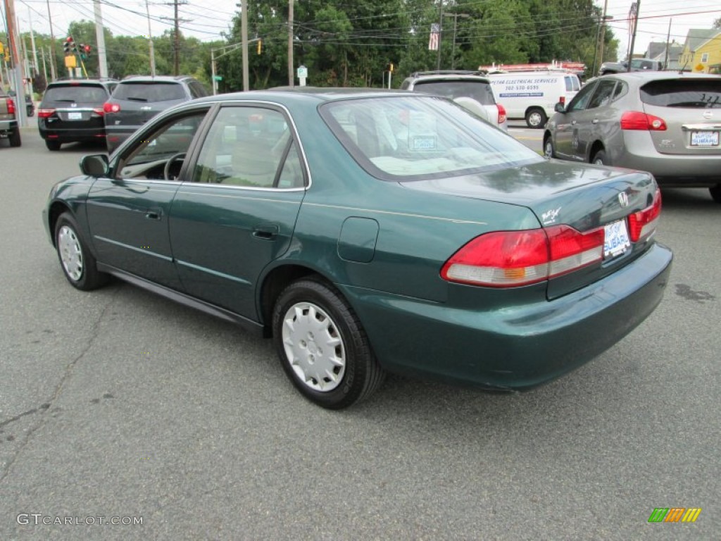 2002 Accord LX Sedan - Noble Green Pearl / Ivory photo #8