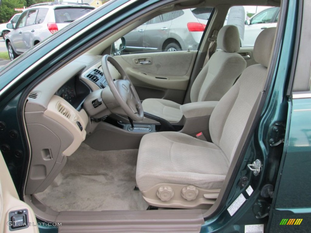 2002 Accord LX Sedan - Noble Green Pearl / Ivory photo #12