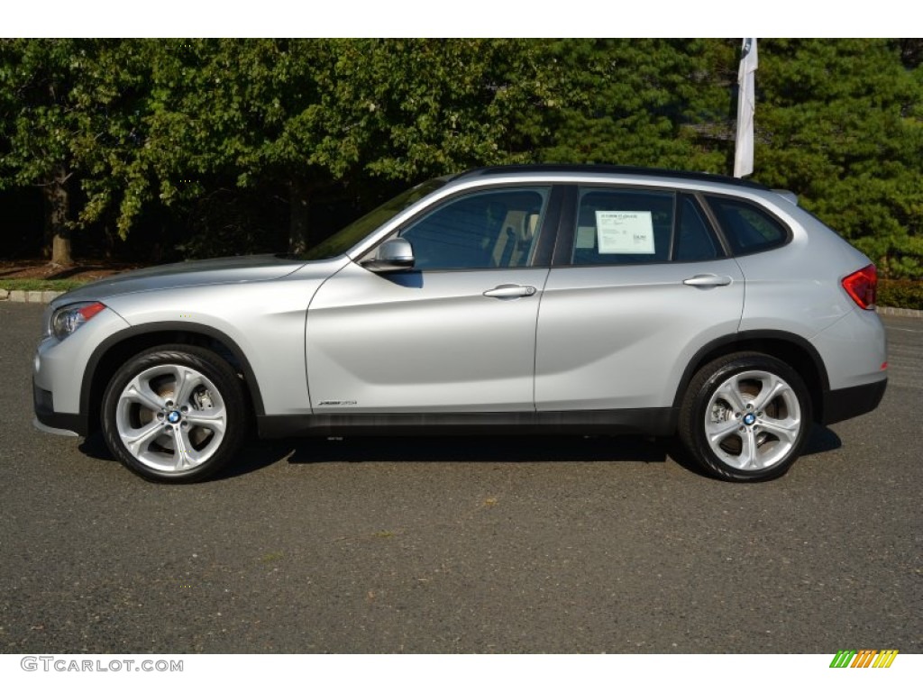 Glacier Silver Metallic 2015 BMW X1 xDrive35i Exterior Photo #107240012