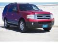 Redfire Metallic 2007 Ford Expedition XLT