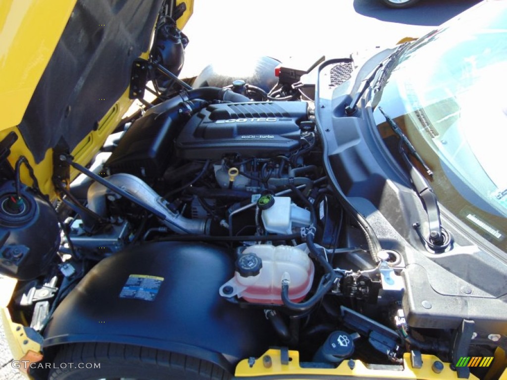 2009 Solstice GXP Roadster - Mean Yellow / Ebony photo #12