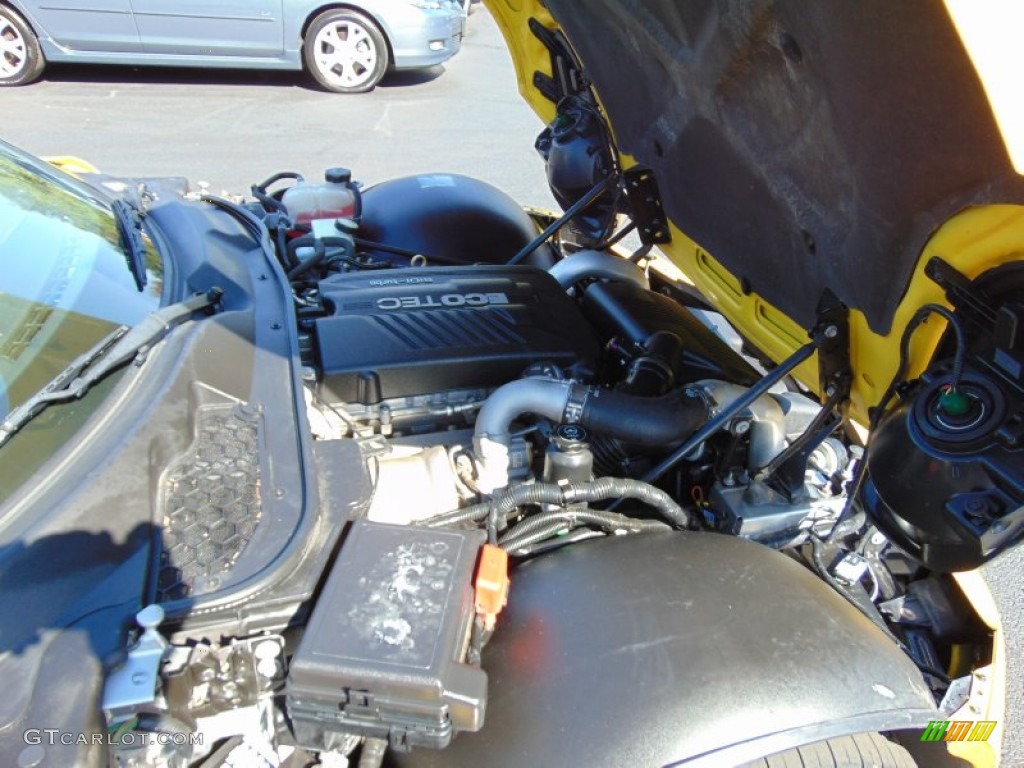 2009 Solstice GXP Roadster - Mean Yellow / Ebony photo #14