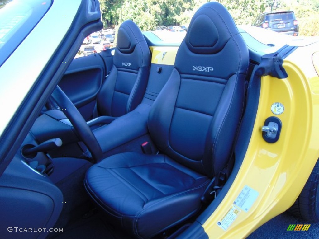 2009 Solstice GXP Roadster - Mean Yellow / Ebony photo #17