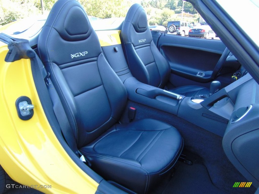 2009 Solstice GXP Roadster - Mean Yellow / Ebony photo #21