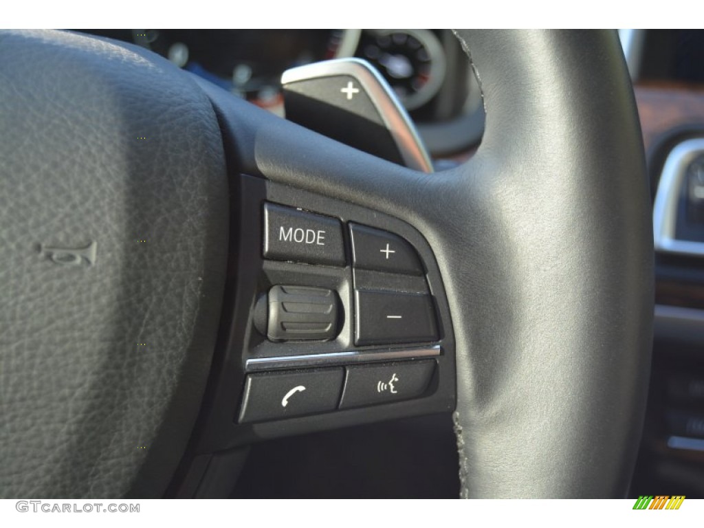 2015 7 Series 740Ld xDrive Sedan - Dark Graphite Metallic / Black photo #21