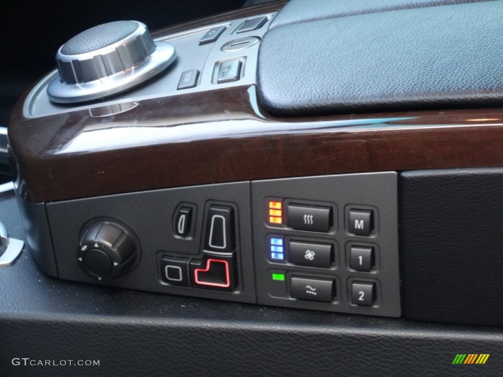 2008 7 Series 750Li Sedan - Moonstone Metallic / Black photo #12