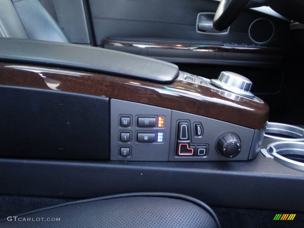 2008 7 Series 750Li Sedan - Moonstone Metallic / Black photo #23