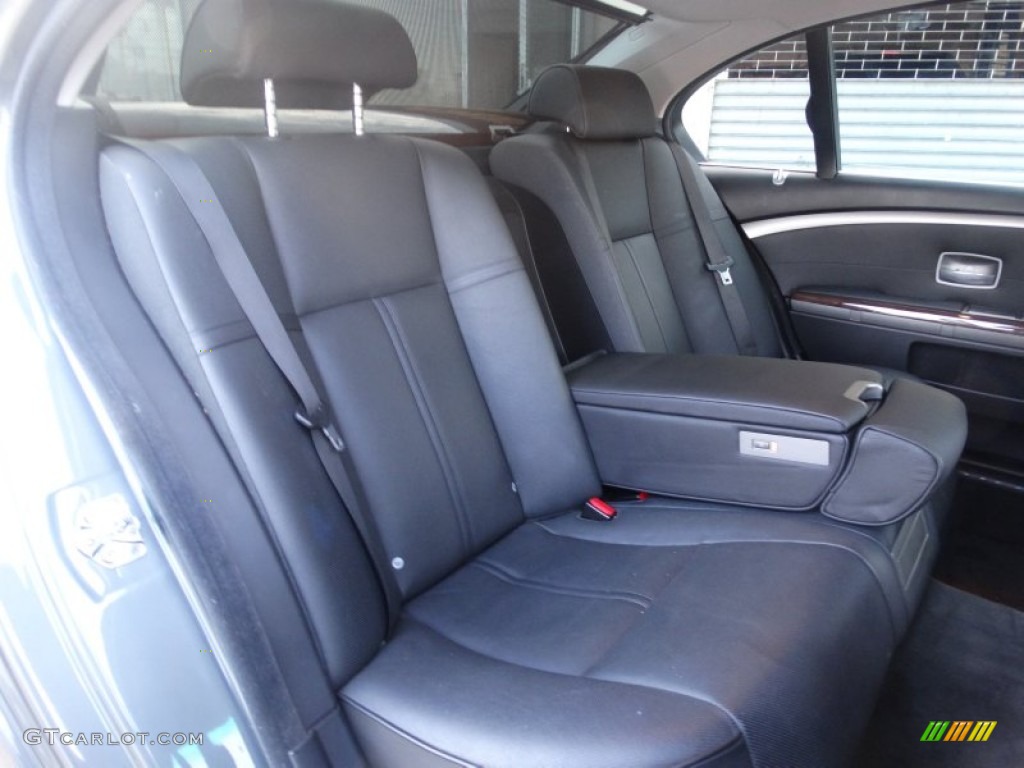 2008 7 Series 750Li Sedan - Moonstone Metallic / Black photo #27