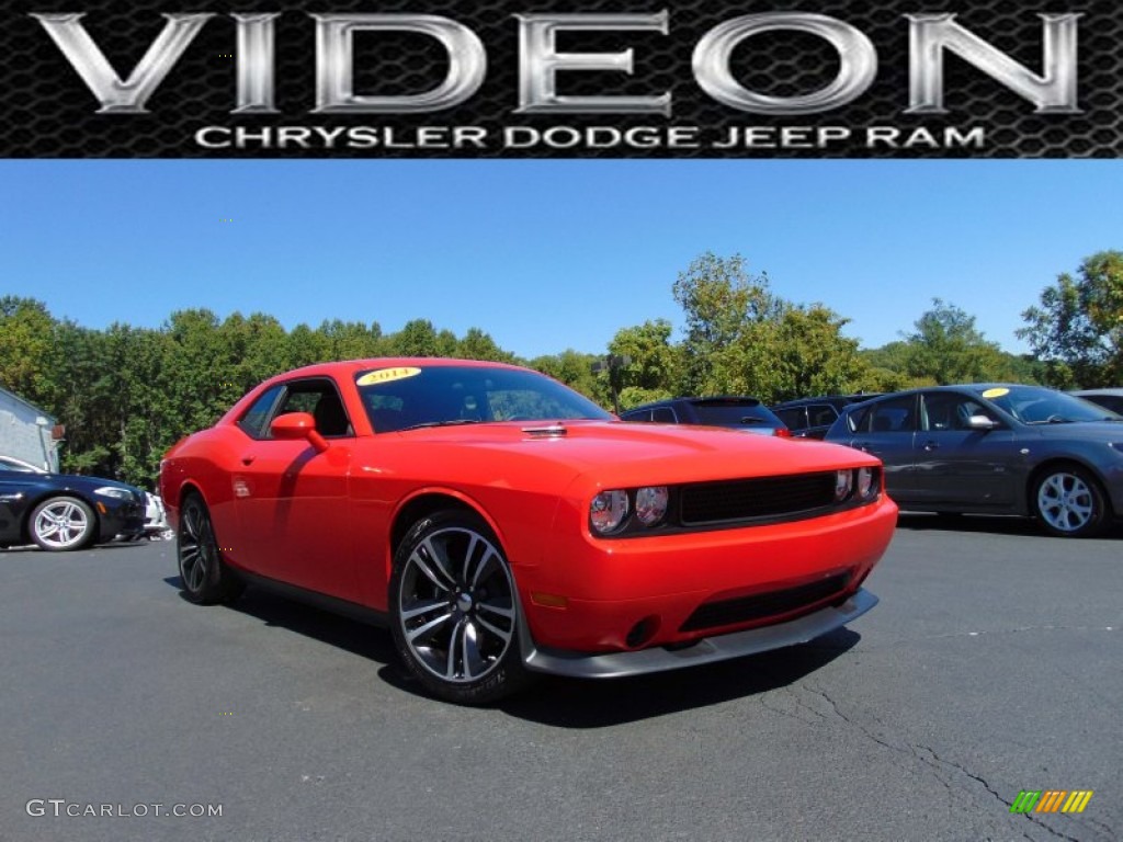 2014 Challenger SRT8 Core - TorRed / Dark Slate Gray photo #1