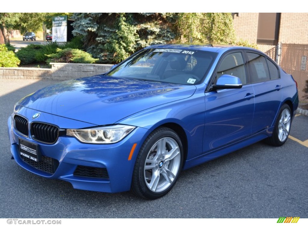 2013 3 Series 335i xDrive Sedan - Estoril Blue / Black photo #6
