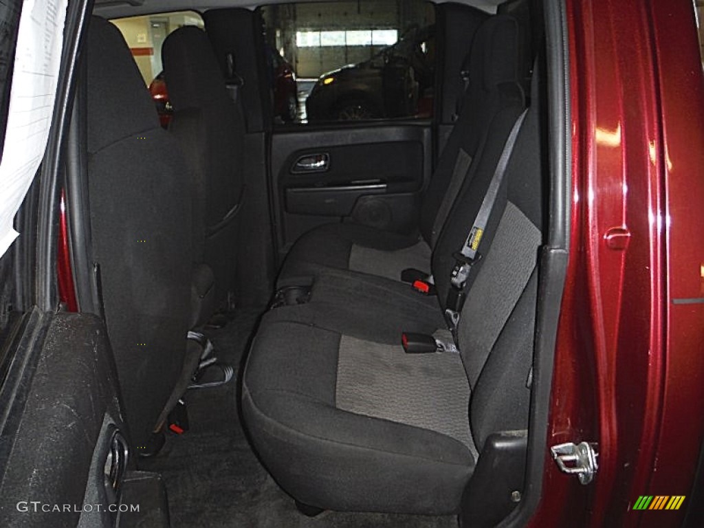 2008 Canyon SLE Crew Cab 4x4 - Sonoma Red Metallic / Ebony photo #17