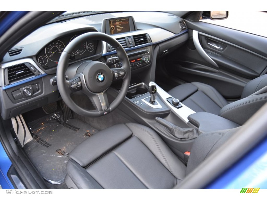 2013 3 Series 335i xDrive Sedan - Estoril Blue / Black photo #10