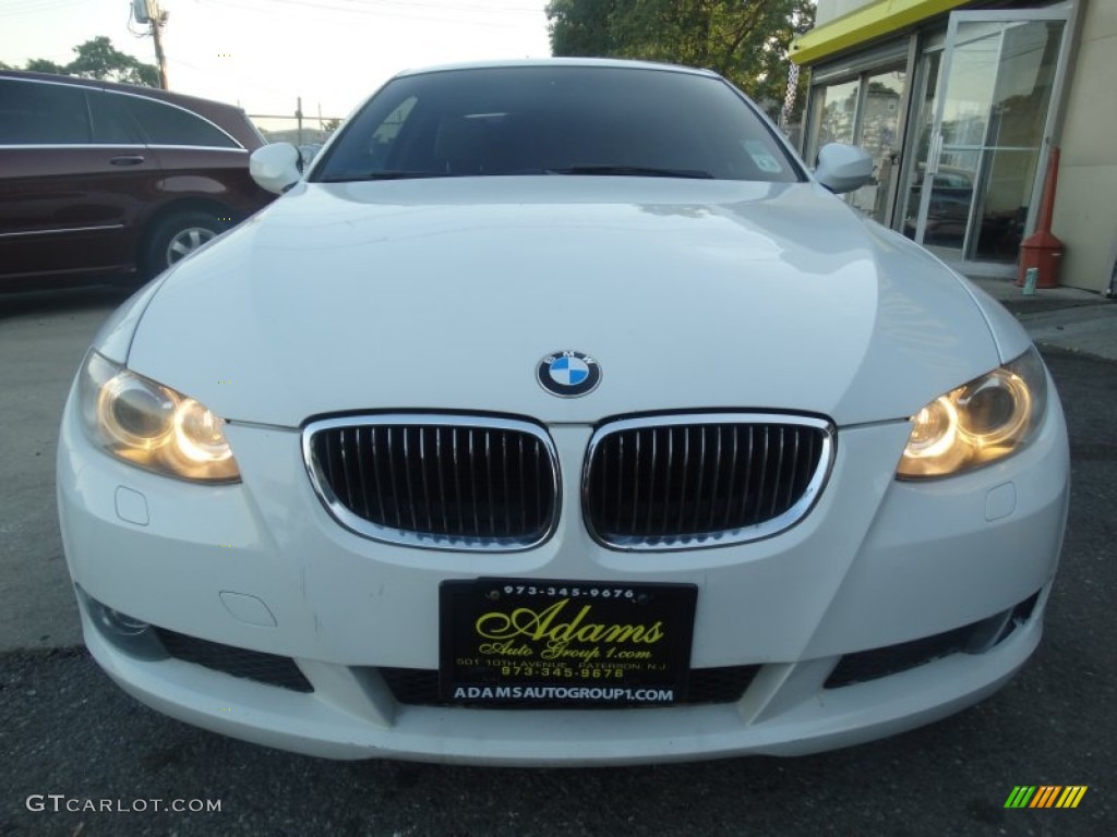 2010 3 Series 335i xDrive Coupe - Alpine White / Cream Beige photo #2