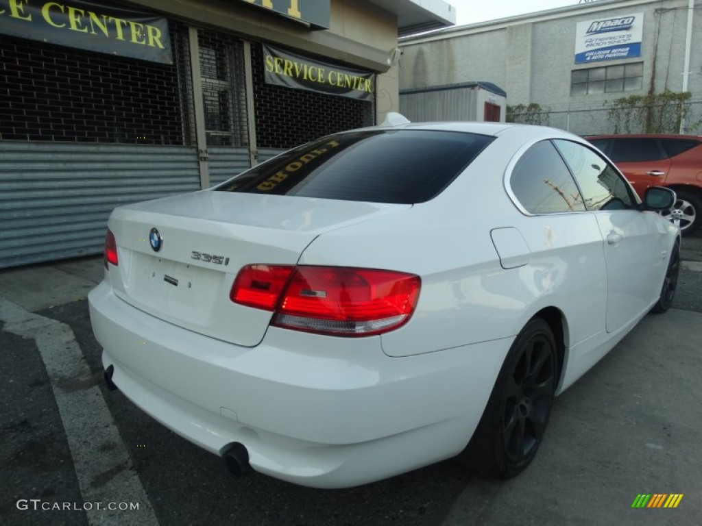 2010 3 Series 335i xDrive Coupe - Alpine White / Cream Beige photo #5