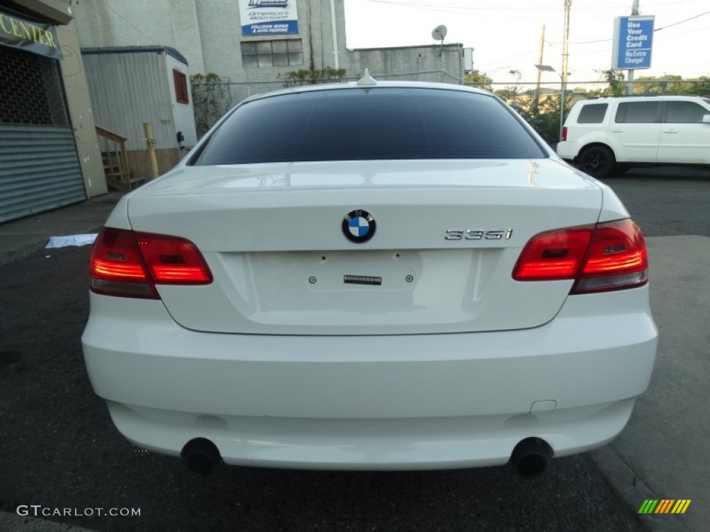 2010 3 Series 335i xDrive Coupe - Alpine White / Cream Beige photo #6