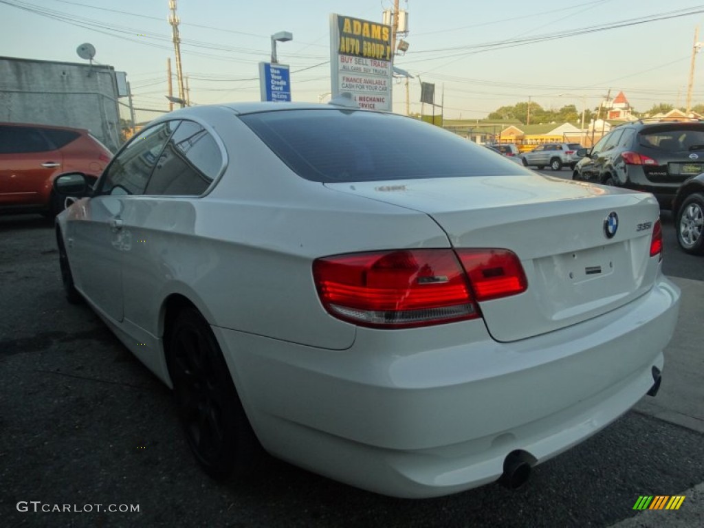 2010 3 Series 335i xDrive Coupe - Alpine White / Cream Beige photo #7