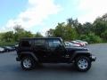 2008 Black Jeep Wrangler Unlimited X 4x4  photo #2