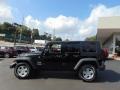 2008 Black Jeep Wrangler Unlimited X 4x4  photo #6