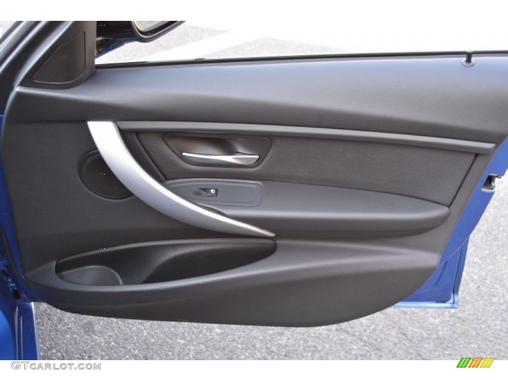2013 3 Series 335i xDrive Sedan - Estoril Blue / Black photo #27