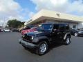 2008 Black Jeep Wrangler Unlimited X 4x4  photo #7