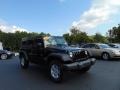 2008 Black Jeep Wrangler Unlimited X 4x4  photo #9