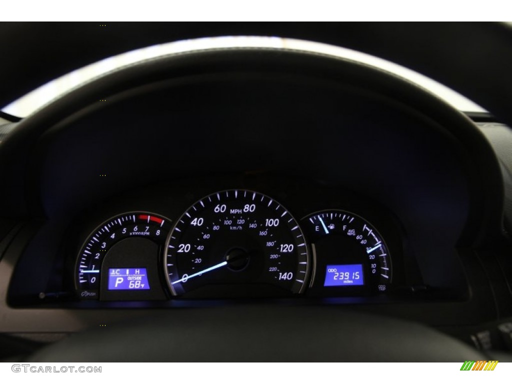 2015 Camry LE - Parisian Night Pearl / Black photo #7