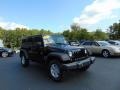 2008 Black Jeep Wrangler Unlimited X 4x4  photo #27