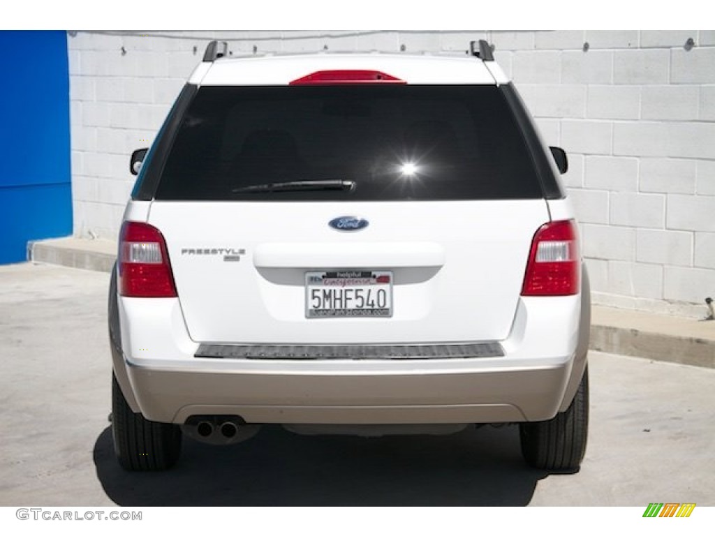 2005 Freestyle SE AWD - Oxford White / Pebble photo #9