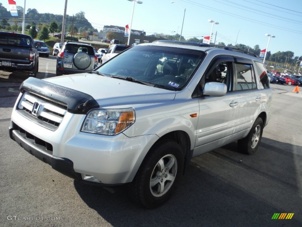 Billet Silver Metallic 2007 Honda Pilot EX-L 4WD Exterior Photo #107244503