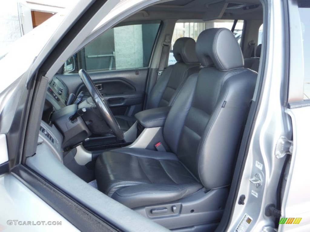 Gray Interior 2007 Honda Pilot EX-L 4WD Photo #107244671