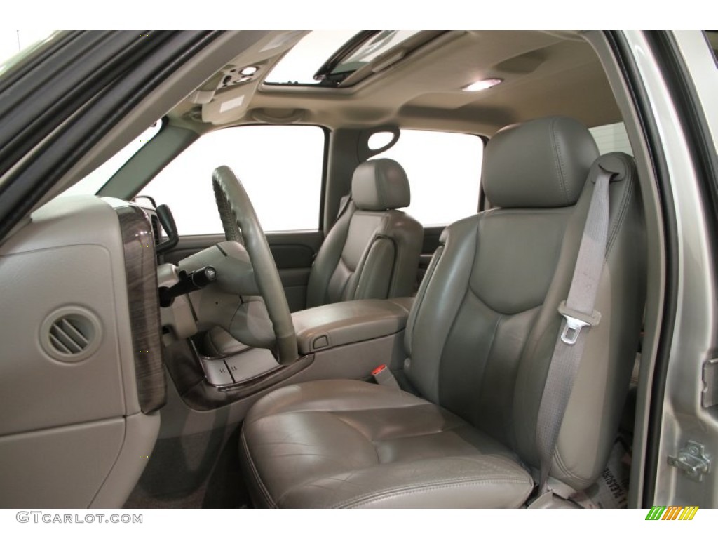 2006 Sierra 1500 Denali Crew Cab 4WD - Silver Birch Metallic / Stone Gray leather photo #5