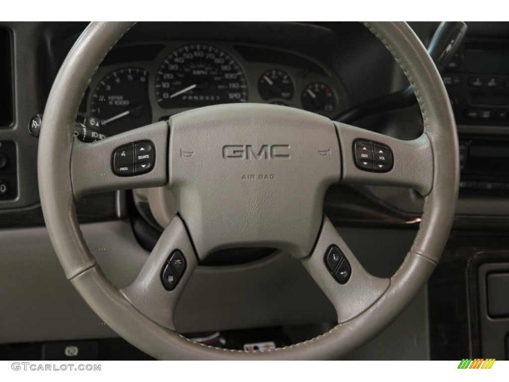 2006 Sierra 1500 Denali Crew Cab 4WD - Silver Birch Metallic / Stone Gray leather photo #6